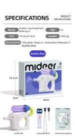 Squirt Elephant Water Gun: Bubble Blue - Image 9